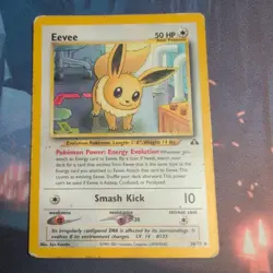 Pokemon TCG Eevee Card 38/75 Neo Discovery Uncommon - Image 1