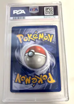 1999 Pokemon Fossil Zapdos Holo rare PSA8 vintage card - Image 2