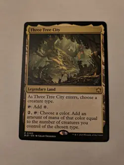 Three Tree City Bloomburrow Magic: The Gathering Card, NM-Mint, English Edition - Image 1