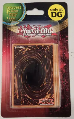 Yu-Gi-Oh - Dollar General Blister Pack - 10 Cards + Rare Card - New (Sealed) - Image 1