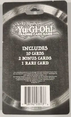 Yu-Gi-Oh - Dollar General Blister Pack - 10 Cards + Rare Card - New (Sealed) - Image 2
