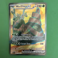Pokemon Card - Wo-Chien ex 232/193 Sv02: Paldea Evolved Holo Near Mint - Image 3