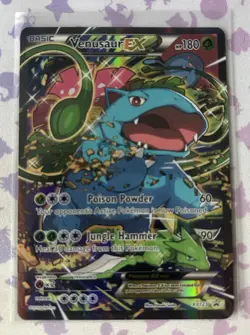 Pokemon TCG Venusaur EX XY123 Ultra Rare Black Star Promo Card - Image 2