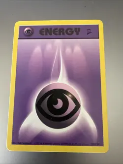 Psychic Energy Base Set 2 129/130 Pokemon Card.LP - Image 1