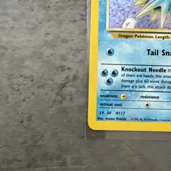 Pokemon TCG Gym Heroes Misty’s Seadra 9/132 Holo Rare Pokemon Card - Image 4