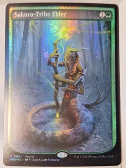 Sakura-Tribe Elder - FOIL - WPN & Gateway Promo - Magic the Gathering MTG - Image 1