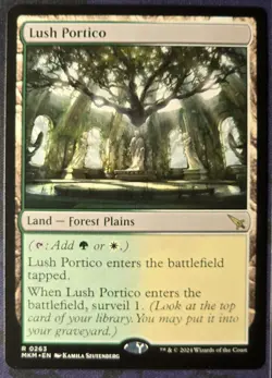 Lush Portico - MTG - Murders at Karlov Manor - Near Mint - English - Image 1