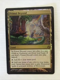 [1x] Primal Beyond - Foil Near Mint, English Morningtide MTG Magic - Image 1