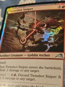 Twinshot Sniper FOIL Kamigawa Neon Dynasty MTG Magic - Image 3