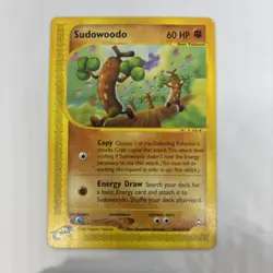 2002 Pokemon TCG Sudowoodo 36/147 non holo Aquapolis NM - Image 3