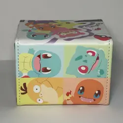 Pokemon PU Leather Deck Box - Standard - Snorlax, Psyduck, Bulbasaur - Image 4
