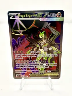 2026 POKEMON PERFECT ORDER #104/088 MEGA ZYGARDE EX FULL ART ULTRA RARE - Image 1