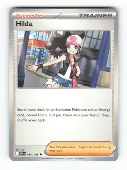 Hilda 084/086 Uncommon White Flare Pokemon Near Mint - Image 1