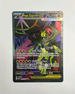 Pokemon Mega Zygarde EX 104/088 Ultra Rare Full Art Perfect Order NM - Image 1