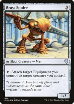 MTG - Brass Squire - Commander Legends - X1 - (NM) - #F4532 - Image 1