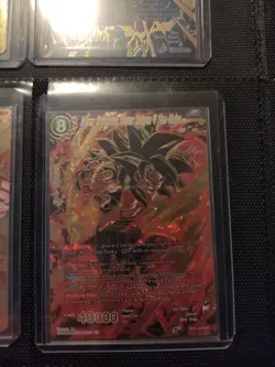 Dragonball Karte Hyper Evolution Super Saiyan 4 Son Goku BT3-123 SCR Altern.Art - Image 1