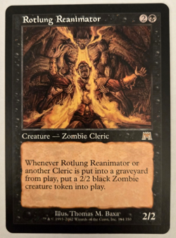 Rotlung Reanimator - Onslaught Magic the Gathering MTG Rare NM - Image 1