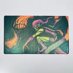 Signed Foil Green Goblin Playmat #5/50 Goldsabertooth Limited Ed MTG Magic Rare - Image 1