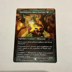 MTG Greensleeves, Maro Sorcerer (2193) *Non-Foil* Secret Lair: Play-Doh MT/NM - Image 1