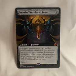 Wizards of the Coast Sword of Wealth and Power OTJ #0091 EN 2024 - Image 1