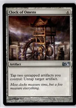 Clock of Omens Core Set 2013 (M13) Regular NM U 202/249 - Image 1