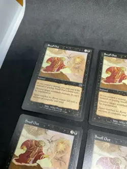 x4 MTG Snuff Out #162 Mercadian Masques LP Playset - Image 4