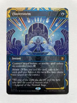 MTG Flusterstorm FOIL 0018 SOA - Image 1