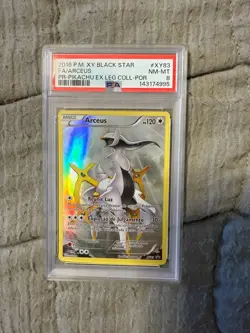 2016 POKEMON XY BLACK STAR PROMO #XY83 FULL ART/ARCEUS PSA 8 - Image 1