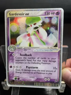 Gardevoir ex 96/100 Holo EX Sandstorm LP Pokemon Card Vintage - Image 1