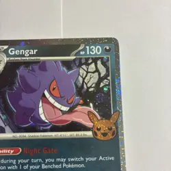 Gengar (Cosmos Holo) Holo 057/091 Trick or Trade 2024 NM Pokemon - Image 3