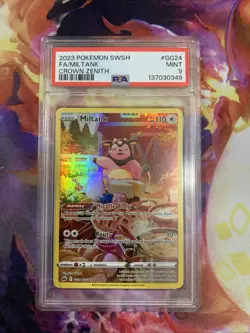 Miltank GG24/GG70 Sword Shield Crown Zenith Pokemon PSA 9 - Image 1