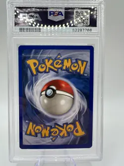 2002 POKEMON NEO DESTINY 1ST EDITION #106 SHINING CELEBI PSA 8 - Image 3