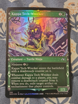 Kappa Tech-Wrecker (Showcase) FOIL Kamigawa: Neon Dynasty MTG Magic - Image 1
