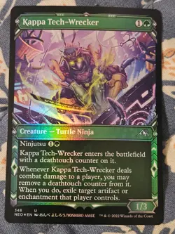 Kappa Tech-Wrecker (Showcase) FOIL Kamigawa: Neon Dynasty MTG Magic - Image 2