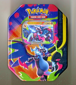 Pokemon TCG Mega Charizard X EX Promo Card Tin BRAND NEW UNOPENED FACTORY SEALED - Image 1