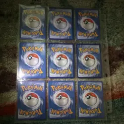 Pokemon TCG binder sleeve w/ rare collectibles - Image 2