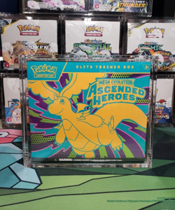 POKEMON ETB Acrylic Display Magnetic Case Protector Elite Trainer Box - Image 1