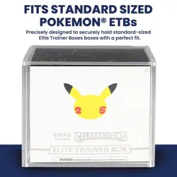 POKEMON ETB Acrylic Display Magnetic Case Protector Elite Trainer Box - Image 4