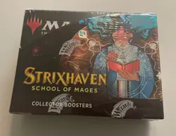 Strixhaven: Scholl of Mages - Collector Booster Box Display - MTG - NEW Sealed!! 630509958863 - Image 1