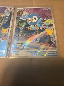 Pokemon First Partner Illustration Collection Series 1 Gen 4 Sinnoh Starters Set - Image 4