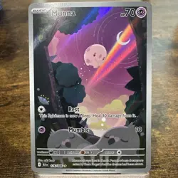 Munna 116/086 Sv: Black Bolt Illustration Rare Holo NM Pokemon TCG - Image 1