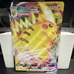 Pokemon Pikachu VMAX Oversized Promo Holo SWSH062 Sword & Shield 310HP English - Image 1