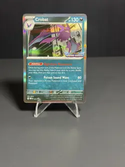 Pokemon TCG - Chaos Rising Promo Stamped - Crobat 076 Promo NM - Image 1