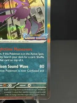 Pokemon TCG - Chaos Rising Promo Stamped - Crobat 076 Promo NM - Image 2