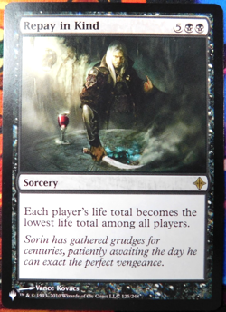 MTG Single - Repay in Kind (The List) NM - Fresh from Pack - Image 1