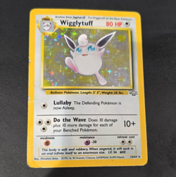 Pokemon Wigglytuff Jungle 16/64 Holo Rare Unlimited 80 HP Wizards 1999 - Image 1