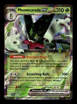 Meowscarada ex SVP 033 SV: Scarlet & Violet Holofoil Promo Pokemon TCG - Image 1