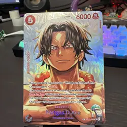 Portgas.D.Ace ST15-005 SP One Piece TCG Op16 IN HAND ENGLISH READY TO SHIP - Image 2