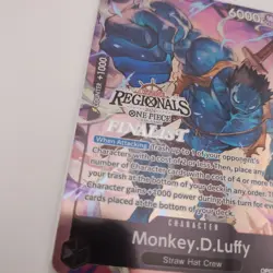 Monkey D. Luffy OP07-091 One Piece Card Game 2024 Offline Regionals Finalist NM - Image 2