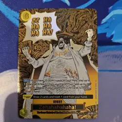 OP16-116 ZEHAHAHAHA Event Manga! The Time To Battle One Piece TCG English Card - Image 1